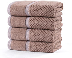 decoDoma Set de prosoape din frotir MODENA latté 50 x 100 cm, 4 buc Prosop
