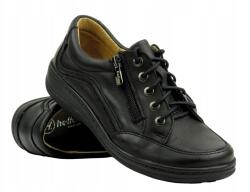 Helios Női Félcipő Helios 411 Fekete Kényelmes Sportos (411.011)