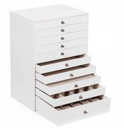 SONGMICS Ékszertartó doboz Songmics JBC10W fehér (JBC10W)