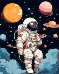 NORIMPEX - Puzzle Tablou Diamant: Astronaut 30x40cm - 1 - 39 piese