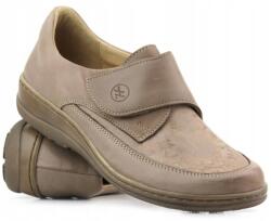 Helios Női Félcipő Helios 395 Tépőzáras Bőr Kényelem (395)
