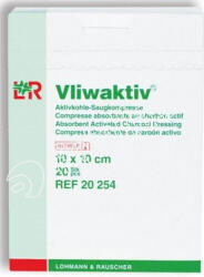 VLIWAKTIV Vliwaktív aktív széntartalom 10x10 cm 20x 20254