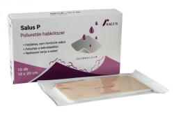 SALUS p 10x20 cm-es poliuretán habkötszer steril (25312)