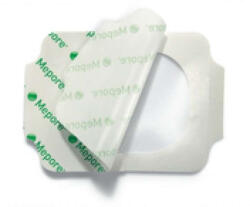 MEPORE film 10x25 cm áttetsző légáteresztő poliuretán film kötszer (24387)