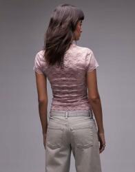 Topshop rózsaszín csipkés felső NJ5 vle Xxs/xs