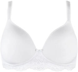 Pour Moi Klasszikus Fehér Sima Csipkés Melltartó U01 met 70C