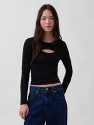 GAP Тениска с дълъг ръкав GAP GAP | Cheren | ЖЕНИ | XXS - zoot - 68,18 лв