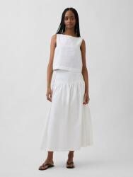 GAP Поплинова макси пола GAP GAP | Byal | ЖЕНИ | XXS