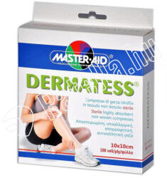  Ma Dermatess Stnd Mull 10x10cm 4x 25db