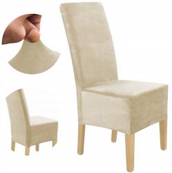 Ubieramy-meble Székhuzat XXL Ferde Kasmír Bézs Velúr Rugalmas Univerzális (14W-BKA)