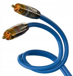 Melodika SB2R05 Rca (0, 5m) pár Csavart erekkel Égszínkék (SB2R05)