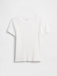 GAP Бебешка тениска с ребра GAP GAP | Byal | Момичешки | XS - zoot - 27,21 лв