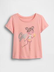 GAP Детска тениска с логото на GAP GAP | Cherven | Момичешки | 12-18 месеца