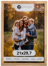 Ertom Fa képkeret 21x29, 7 A4 természetes modern üveg (Bergen 21x29,7 RAMKA Natural)