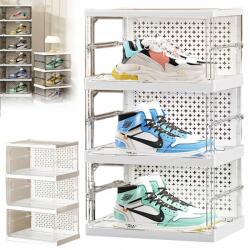 Bedee Könyvespolc Cipőtartó Rendszerező 3 Rétegű Moduláris Mágnes Összecsukható (REGAŁ POJEMNIK ORGANIZER NA BUTY 3-WARSTWOWA)