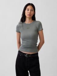 GAP Ребрести тениска с лого GAP GAP | Zelen | ЖЕНИ | XXS