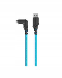  Mathorn MTC-201 megosztó kábel 2m 10Gbps 60W Usb A-C90 ArcticBlue (MTC-201)