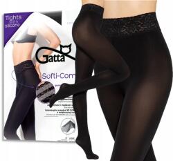 Gatta Átlátszatlan matt harisnyanadrág Gatta dekoratív gumis derékrésszel 50 Den 3-M nero