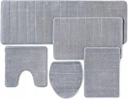  Memória szőnyeg csúszásgátló fürdőszoba szőnyeg szett 5db-os (8)