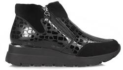 Filippo Bőr női platformos bakancs Filippo DBT6348/24 Bk (DBT6348/24 BK)