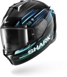 Shark Cască Moto Integrală SHARK SKWAL I3 LIGHT-BLUR · Negru / Albastru / Verde