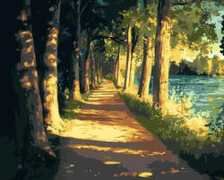 Alkotásutca Arany ösvény - Számfestő készlet kereten 40x50