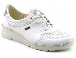 Helios Női Félcipő Helios 386 Bőr Fehér Sportcipő (386)