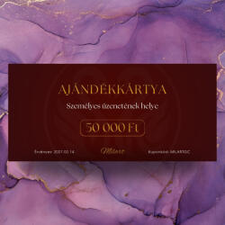  Milart Ajándékkártya - milart - 50 000 Ft
