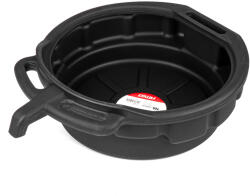 AMiO Tava Colectare Ulei, 10L, cu Palnie Integrata, Diametru 50 cm, pentru Schimb Ulei si Lichide Tehnice (04052)