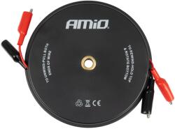 AMiO Cabluri Test Retractabile, Clesti Crocodil, 9 Metri Lungime, Diagnoza Auto (04275)
