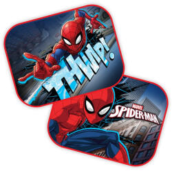 Seven Set 2 Parasolare Auto Laterale, Marvel Spider-Man, 44 x 35 cm, Protectie Solara pentru Copii (S59323)