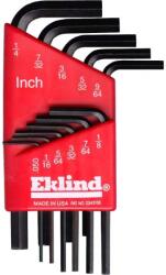 Eklind Set chei lacas hexagonal scurte 050"-1/4" 11 piese EKLIND SUA (EK10111) Cheie imbus