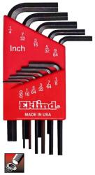 Eklind Set chei lacas hexagonal scurte 050"-5/16" 12 piese EKLIND SUA (EK10112) Cheie imbus
