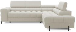 Eltap Krémszínű buklé kinyitható-tárolóhelyes sarokkanapé (jobb oldali-L alakú) Ferucce - ELTAP - bonami - 577 992 Ft