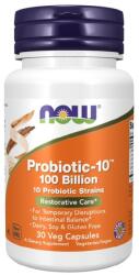 NOW NOW Probiotic-10 100 Billion, 30 Veg Capsules - fitnesdobavki - 62,57 лв