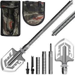 Verk Group Többfunkciós katonai ásó fűrésszel és tokkal (14457)