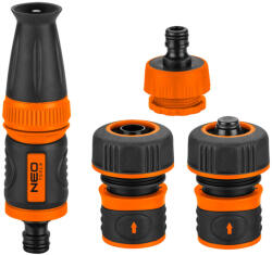 NEO TOOLS Öntözőfej csatlakozókkal 3/4", 4db (15-711)