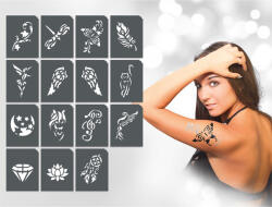 Tytoo Női sablon szett - 15 db-os (TY50222)