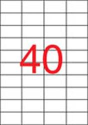 APLI Etikett, univerzális, 52, 5x29, 7 mm, APLI, 4000 etikett/csomag (1286/3130) - papir25