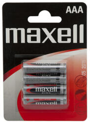 Maxell Elem 1, 5V AAA -cink- R03 4PK (4db/bliszter) (18711B)
