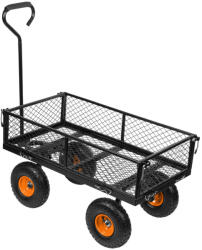 NEO Kerti kocsi, fémvázas, tömlős kerekekkel, 300kg teherbírás (84-406)