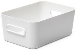 SMARTSTORE Műanyag tárolódoboz, 5, 3 liter, SMARTSTORE Compact M , fehér (10810) - papir25