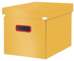 LEITZ Doboz, kocka, L méret, LEITZ Cosy Click&Store , melegsárga (53470019) - papir25
