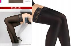 Marilyn Önhordó harisnya csipkével Marilyn Chance 40 fekete Black 5/XL