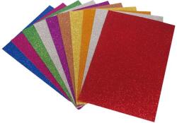  Moosgumi, A4, 2 mm, csillámos, vegyes színek (FIAA0037) - papir25