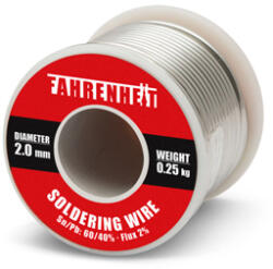 Fahrenheit Forrasztó ón 2.0mm 0.25Kg (55089)