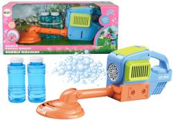 LEAN Toys Kétszínű gyermek fűnyíró játék szappanbuborék-generátorral (18458)