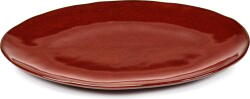Serax Set 2 platouri de servire ovale La Mère, 37, 5 cm, roșu (B5123032-317) Tava