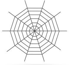 Family Plüss pókháló - halloween-i dekoráció - 200 cm - fekete (58102) - getitnow