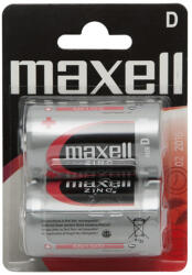 Maxell Elem 1, 5V D -cink- R20P 2PK (2db/bliszter) (18713B)